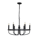 Люстра круглая с 6-ю лампами Kichler варинант исполнения - 8 | Loft Concept в Уфе