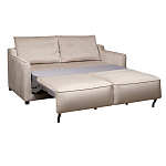 Диван двухместный раскладной светло-серый с кантом Pride варинант исполнения - 2 | Loft Concept в Уфе