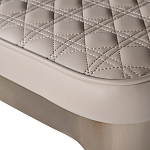 Стул барный светло-серый из экокожи Spectacular High Bar Stool варинант исполнения - 4 | Loft Concept в Уфе