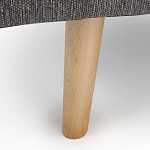 Раскладной диван Lavoie Grey Sofa варинант исполнения - 5 | Loft Concept в Уфе