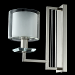 Бра с геометрическим каркасом из металла и цилиндрическим стеклянным плафоном Laurent варинант исполнения - 3 | Loft Concept в Уфе