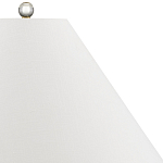 Настольная лампа овальная с тропическим принтом Stylized Aalm Leaves Motif варинант исполнения - 3 | Loft Concept в Уфе