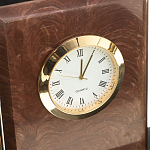 Настольный письменный набор из лемезита и змеевика с часами Royal Accessory варинант исполнения - 4 | Loft Concept в Уфе