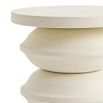 Фигурный приставной столик кремового цвета  AMORPHOUS варинант исполнения - 2 | Loft Concept в Уфе