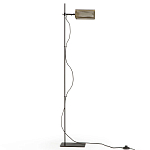 Торшер с плафоном из перфорированного металла Elledge Floor Lamp варинант исполнения - 1 | Loft Concept в Уфе