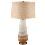 Настольная лампа фарфоровая с узором на корпусе Junction Place варинант исполнения - 3 | Loft Concept в Уфе