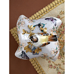 Шкатулка фиолетового цвета с рисунком бабочек и крышкой с фигуркой птицы на ветке Eden Garden варинант исполнения - 9 | Loft Concept в Уфе