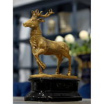 Держатель для книг в виде оленя из фарфора и бронзы Eden Garden porcelain and bronze варинант исполнения - 3 | Loft Concept в Уфе