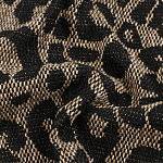 Мебельная ткань Жаккард коричневый животный принт 145 см T2-140 варинант исполнения - 1 | Loft Concept в Уфе