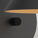 Бра с широким конусным плафоном с золотистой внутренней стороной Alora Mood варинант исполнения - 4 | Loft Concept в Уфе