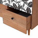 Шкаф с принтом Leaf bouquet варинант исполнения - 3 | Loft Concept в Уфе