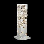 Настольная лампа прямоугольная с мозаичным хрустальным оформлением Sparks of Crystal варинант исполнения - 2 | Loft Concept в Уфе