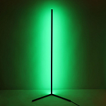 Торшер черного цвета на угловом основании Arteriors варинант исполнения - 6 | Loft Concept в Уфе