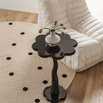 Дизайнерский журнальный стол в виде чёрного цветка Ludox варинант исполнения - 2 | Loft Concept в Уфе