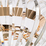 Бра золотого цвета с изогнутыми хрустальными элементами Radiant Ribbons варинант исполнения - 4 | Loft Concept в Уфе