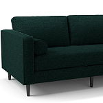 Мебельная ткань Шенилл темно-зеленый цвет 138 см T4-36 варинант исполнения - 10 | Loft Concept в Уфе