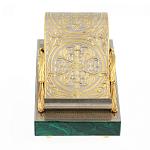 Подставка для телефона из натурального камня малахит Natural Stone Stand варинант исполнения - 3 | Loft Concept в Уфе