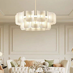 Люстра круглая двухъярусная Chandelier Constant варинант исполнения - 1 | Loft Concept в Уфе