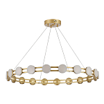 Люстра кольцевая с круглыми светодиодными источниками света Maxine Light варинант исполнения - 8 | Loft Concept в Уфе