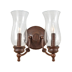 Бра с 2-мя стеклянными плафонами с пузырьками Feiss варинант исполнения - 1 | Loft Concept в Уфе