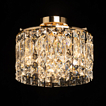 Потолочный светильник круглый с прозрачными подвесками Lunet варинант исполнения - 2 | Loft Concept в Уфе