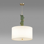 Подвесной светильник с декором в виде кактуса из керамики Opuntia D45 см варинант исполнения - 4 | Loft Concept в Уфе