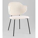 Стул Bellamy букле молочный варинант исполнения - 1 | Loft Concept в Уфе