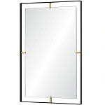Зеркало прямоугольное в черной раме Gwendelyn варинант исполнения - 1 | Loft Concept в Уфе