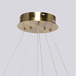 Люстра подвесная с двумя пересекающимися белыми светодиоидными кольцами Luke Lampco Tracer Lamp варинант исполнения - 9 | Loft Concept в Уфе