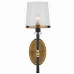 Бра настенное с прозрачным стеклянным абажуром Simple Pure Form варинант исполнения - 2 | Loft Concept в Уфе