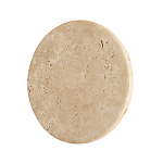 Бра с круглым плафоном из травертина Shaw Marble Lighting варинант исполнения - 1 | Loft Concept в Уфе