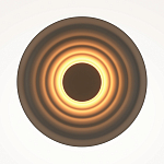 Бра круглое Soft Halo серый варинант исполнения - 2 | Loft Concept в Уфе