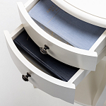 Белая тумба на фигурных ножках Shelby варинант исполнения - 6 | Loft Concept в Уфе