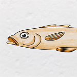 Плитка с узором Рыба Русалка варинант исполнения - 5 | Loft Concept в Уфе