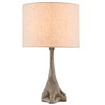 Настольная лампа с корпусом в виде дерева Gray Concrete Trunk варинант исполнения - 3 | Loft Concept в Уфе