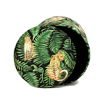 Пуф Leopards in the ferns варинант исполнения - 3 | Loft Concept в Уфе