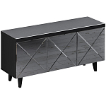 Длинная тумба с зеркальным декором Arden Cabinet варинант исполнения - 3 | Loft Concept в Уфе