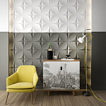 Гипсовая 3D Панель M-22 варинант исполнения - 1 | Loft Concept в Уфе
