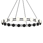 Люстра кольцевая с круглыми светодиодными источниками света Maxine Light варинант исполнения - 2 | Loft Concept в Уфе