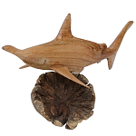 Статуэтка из дерева рыба-молот Animals of the World варинант исполнения - 3 | Loft Concept в Уфе