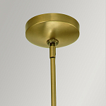 Подвесной светильник с прозрачным рифленым цилиндрическим плафоном Kichler варинант исполнения - 7 | Loft Concept в Уфе