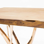 Обеденный стол прямоугольный с фигурными ножками G-table варинант исполнения - 1 | Loft Concept в Уфе
