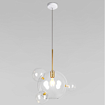 Подвесной светильник со стеклянными плафоном в виде шара и золотыми деталями & Coombes варинант исполнения - 1 | Loft Concept в Уфе