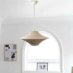 Подвесной вязаный бежевый светильник «Звезда Востока 01» варинант исполнения - 4 | Loft Concept в Уфе