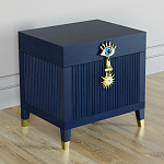 Сундук Eye Elsa Dreams Blue варинант исполнения - 1 | Loft Concept в Уфе