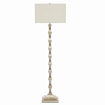 Торшер с фактурным каркасом и прямоугольным тканевым абажуром Shiye and Simplicity варинант исполнения - 1 | Loft Concept в Уфе