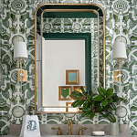 Зеркало в золотой раме Arched Mirror варинант исполнения - 3 | Loft Concept в Уфе