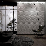 Гипсовая 3D панель с принтографией PM-33 варинант исполнения - 1 | Loft Concept в Уфе