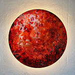 Светильник настенный «Красная Планета» варинант исполнения - 2 | Loft Concept в Уфе