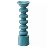 Подсвечник фигурный голубой Bright Accent 33 см варинант исполнения - 1 | Loft Concept в Уфе